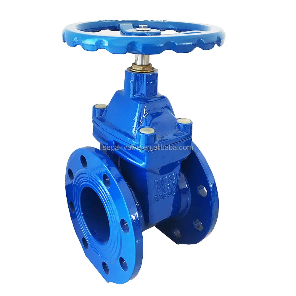 
Resilient seated gate valve 