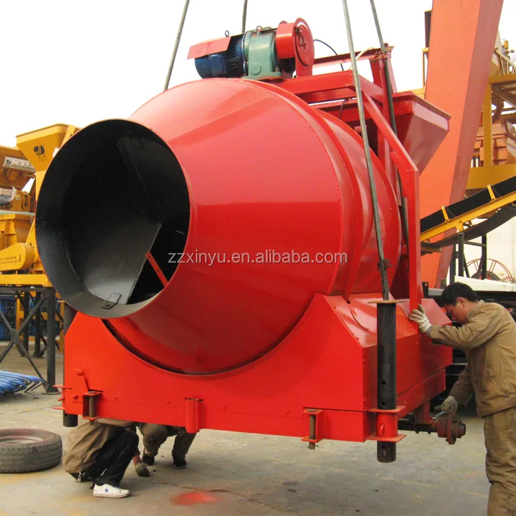 Professional manufacturer JZC500 movable 1 yard concrete mixer for sale
