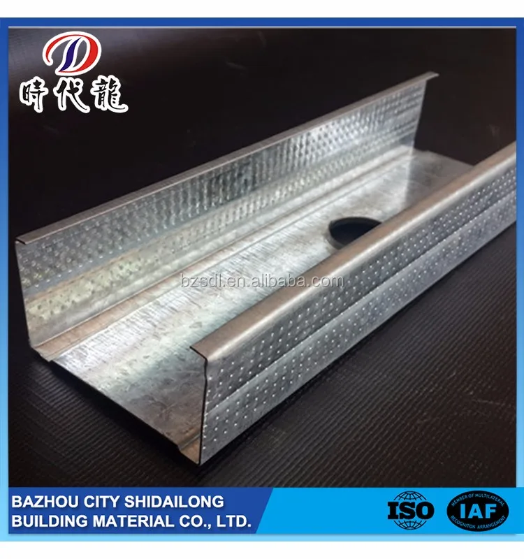Manufacturer Wall Protection Low Price Drywall Metal Best Price China Stud Anti-corrosion Treatment of Hot Dip Galvanized Steel