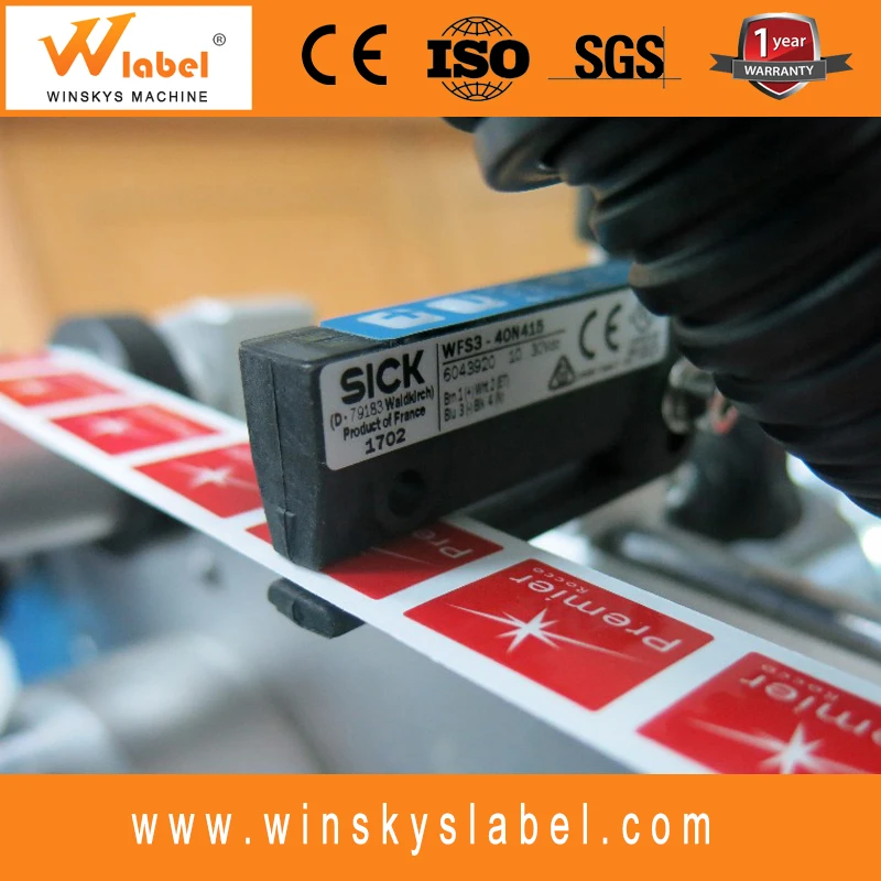 2022 automatic labeling head labeling machine spare parts in production line for cans