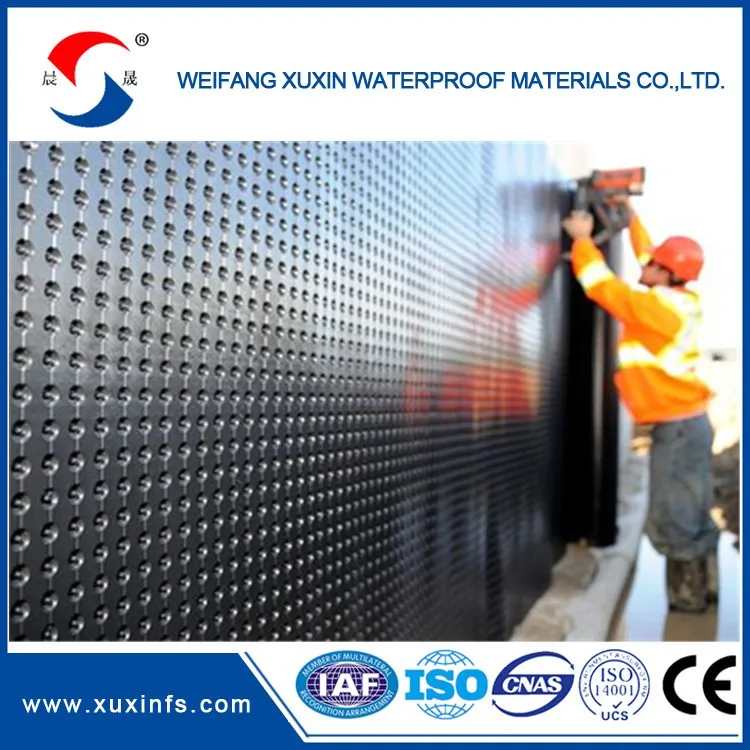 HDPE Drainage Board Plastic drainage Sheet