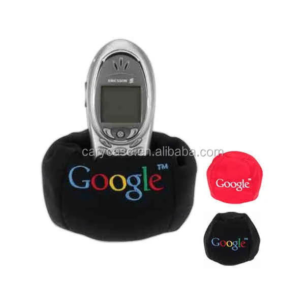 logo printed cellphone Stand Mobile Phone Bean Bag Holder
