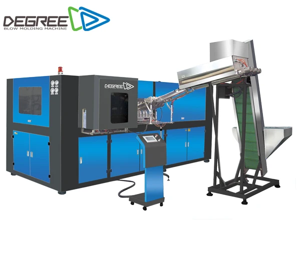 High speed servo fully automatic 4 cavity pet bottle blowing machine