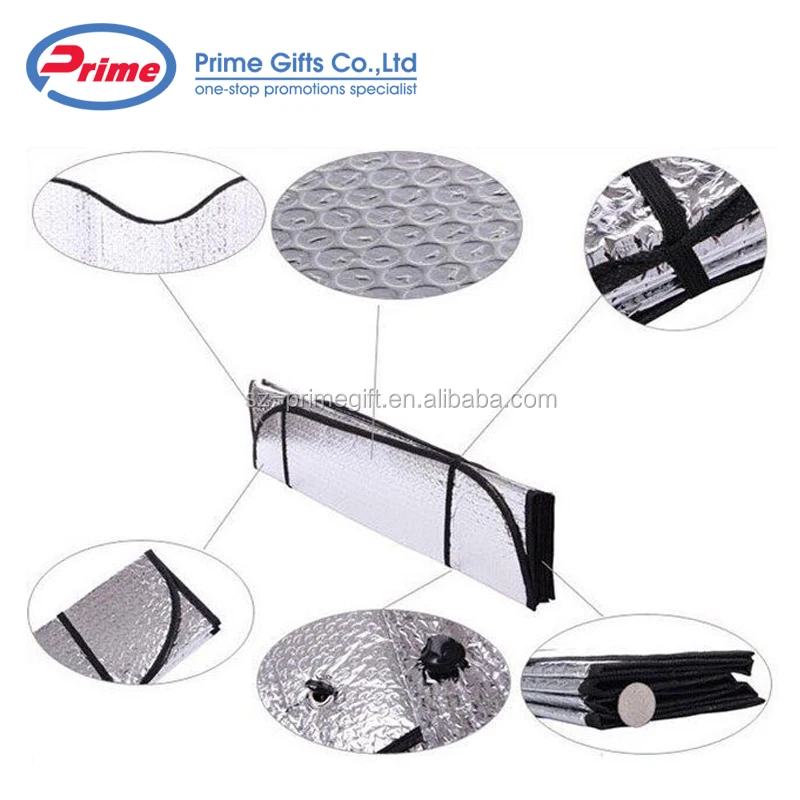 Foldable windshield sunshade printing car sunshade truck sun shade