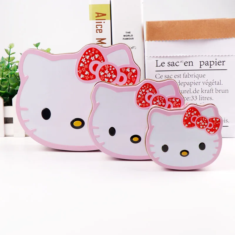  Коробка для конфет TOPSTHINK с рисунком Hello kitty в форме кота русский Набор малышей коробка оловянной милой подарочной коробке девочки