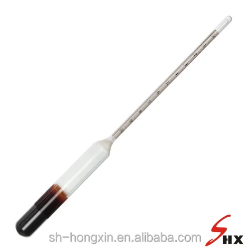 
Set of 7 baume hydrometers 0-70Bh 