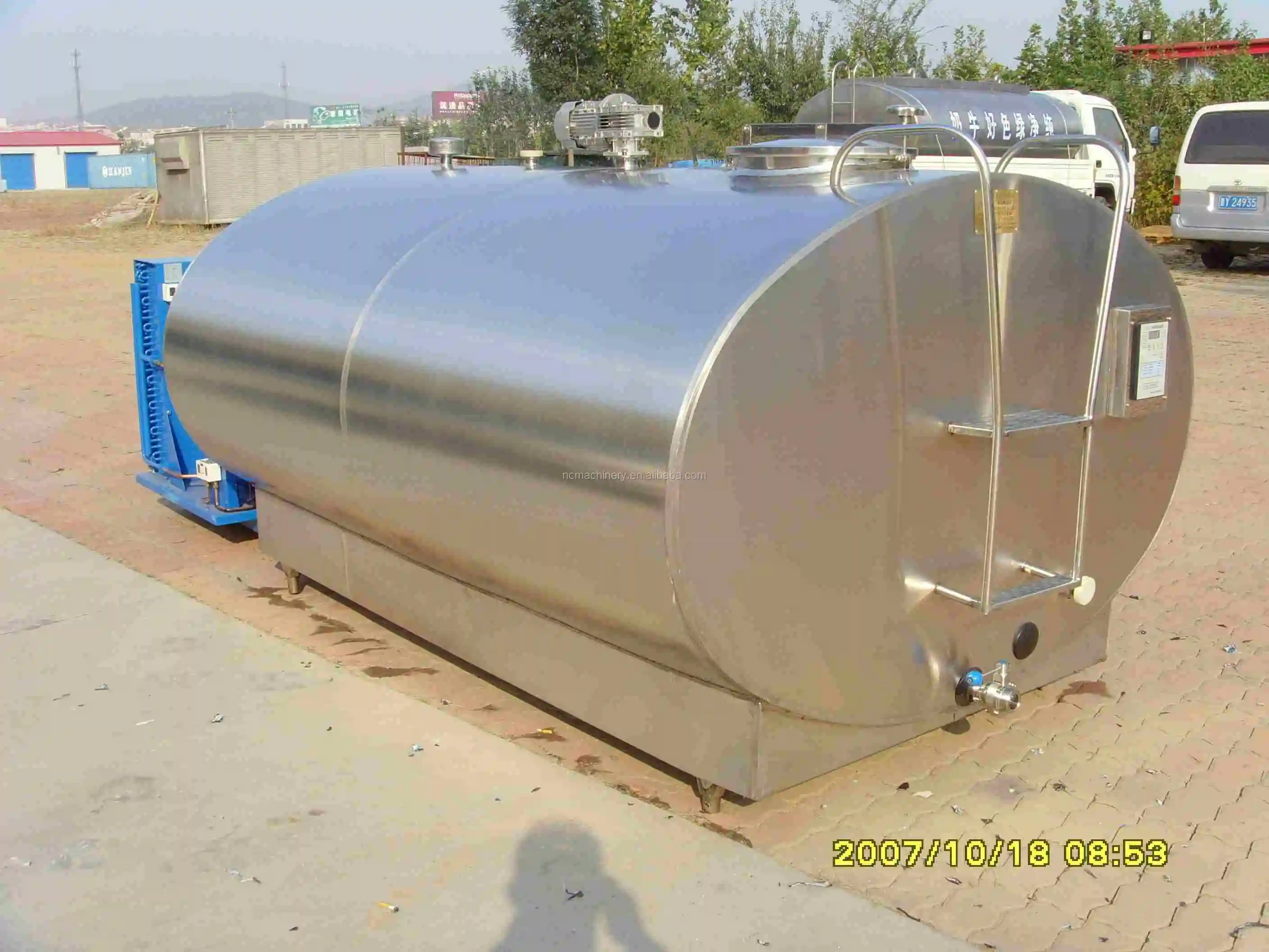 Охладитель молока из нержавеющей стали 304 l-20000l под заказ