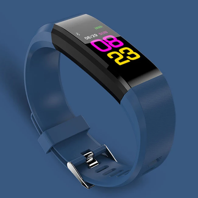 Touch screen sport silicone fitness smart watch band for apple