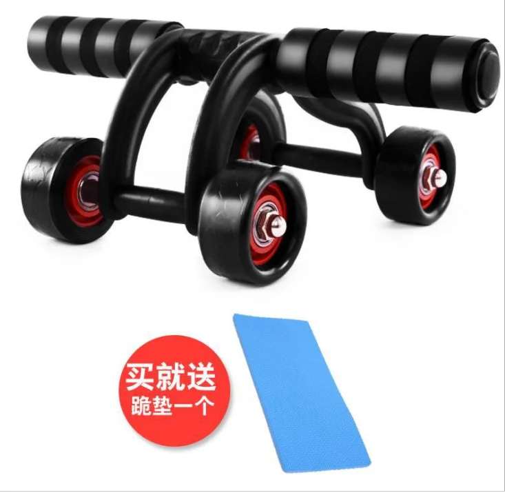 4-roller Exercise Wheel Abdominal  Wheel Exercise Roller Wheel for BodyBuilding