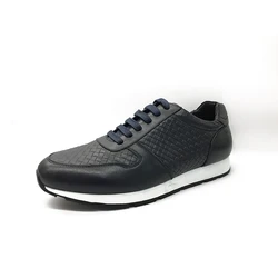 Hot sale genuine leather sneakers men Casual  shoes