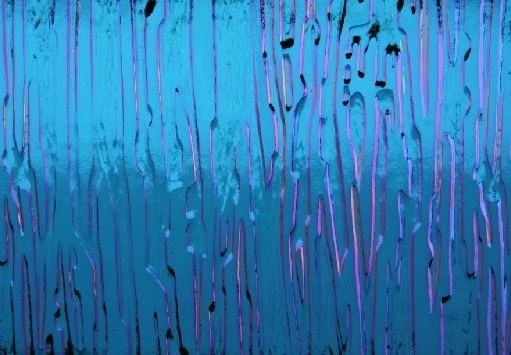 Customized pattern flat stained glass for window and door decoration