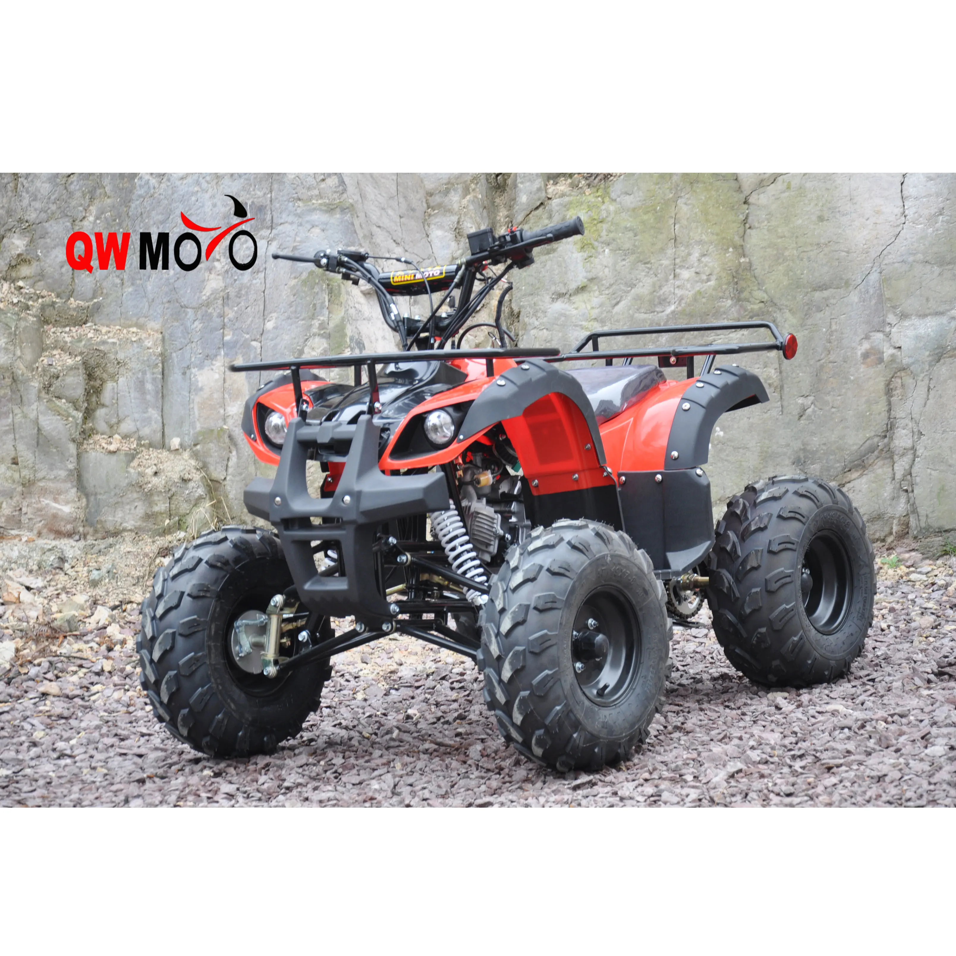 QWMOTO 125CC quad 4 wheels QUAD Bike adult use off road ATV 125cc QUAD ATV