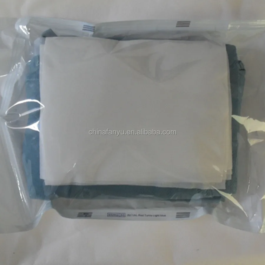
disposable SMS PP isolation gown and surgical gown with different size and color 