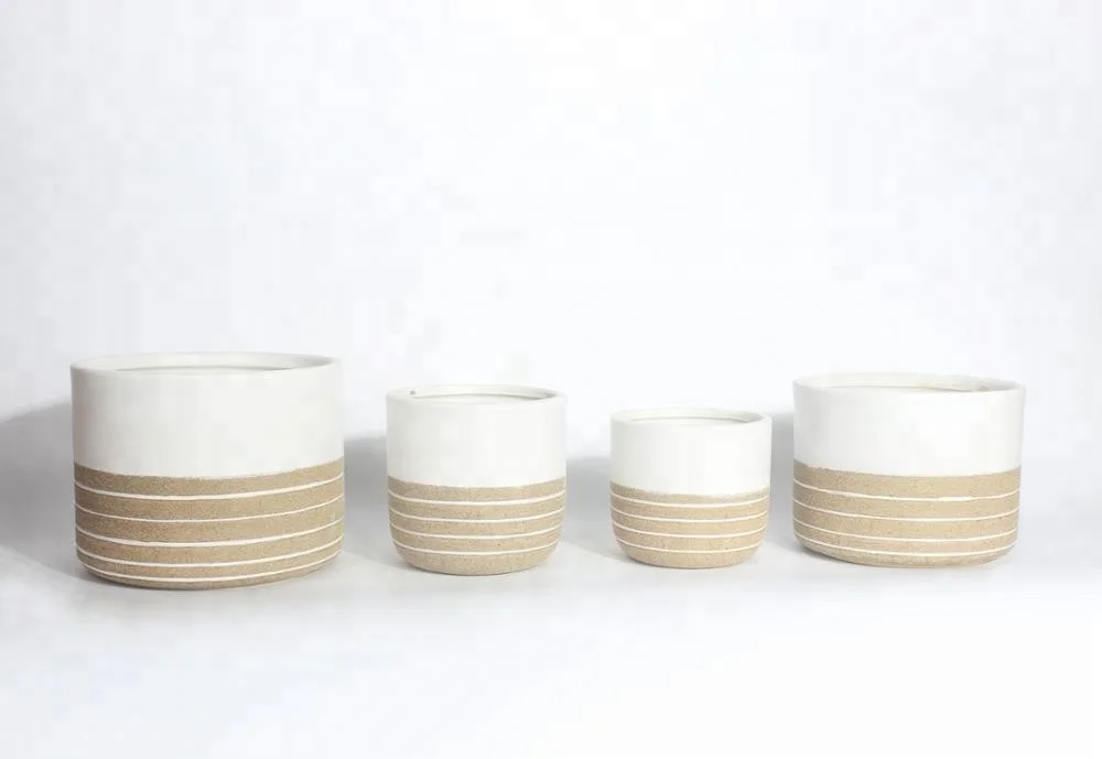 Wholesale Ceramic Plant Flower Planter Pot Set