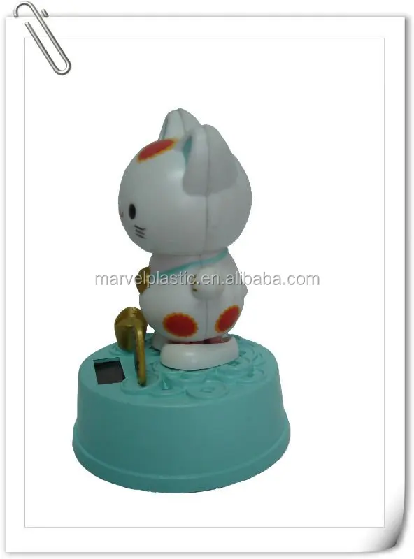 
ABS solar dancing toy cat 