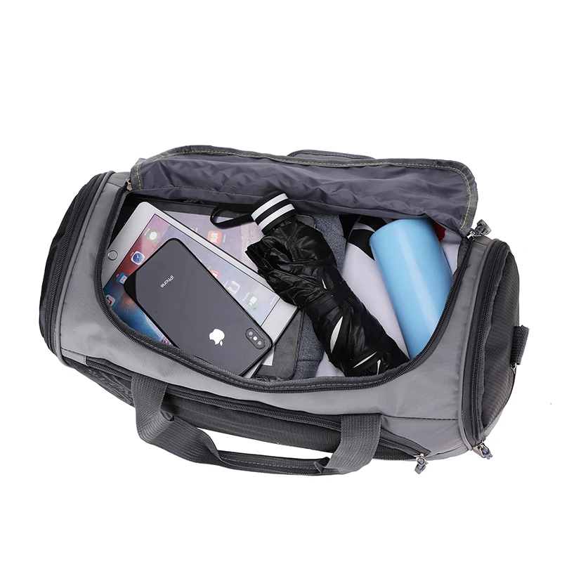 Новая женская спортивная сумка из полиэстера с логотипом на заказ, оптовая продажа, модная спортивная сумка для тренировок и фитнеса