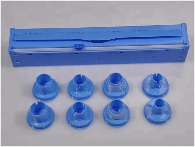 
Food Wrap Packaging Box Plastic Cling Film Dispenser for Stretch Film Roll 