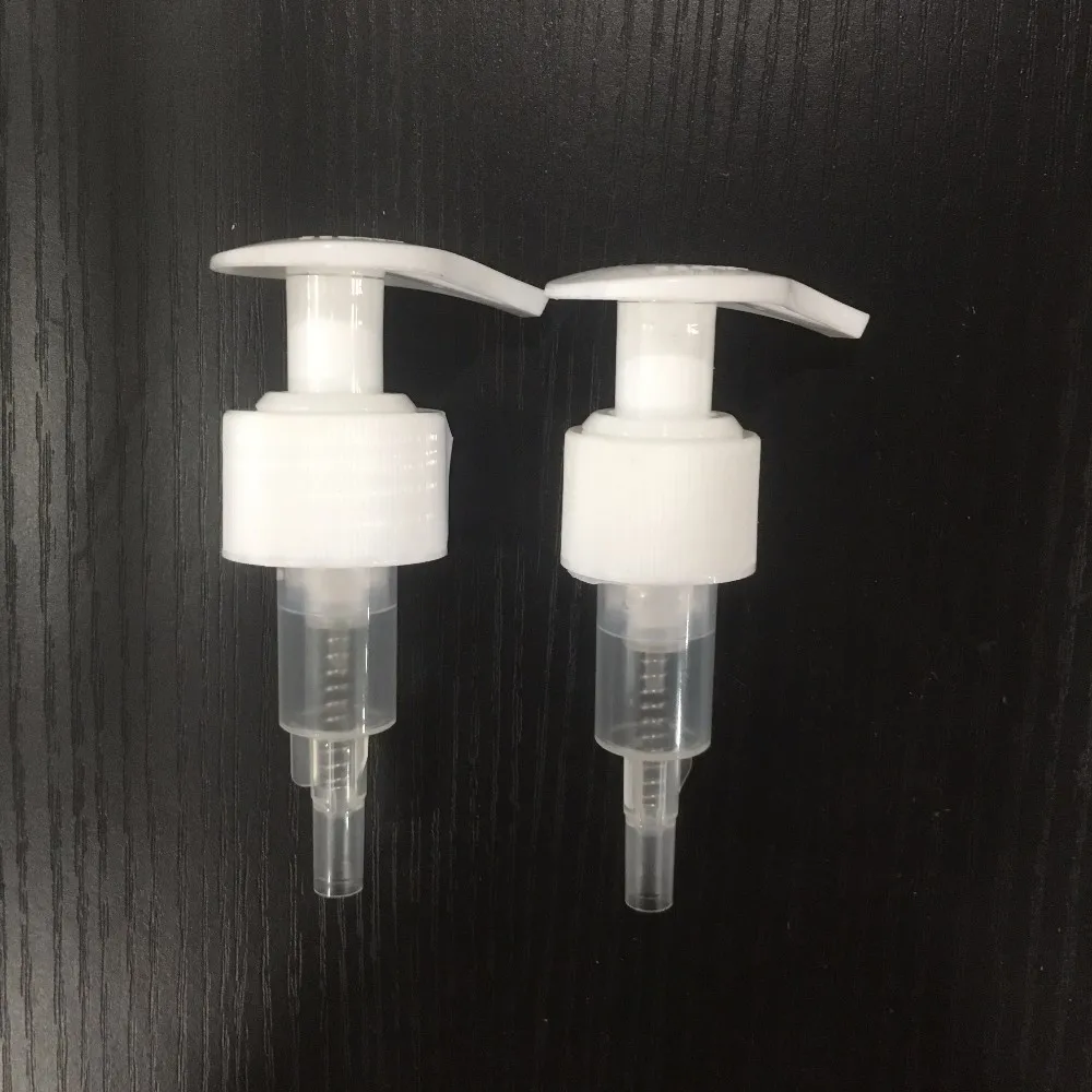 
Factory supply lotion pump 24mm/28mm plastic white liquid soap dispenser pump 