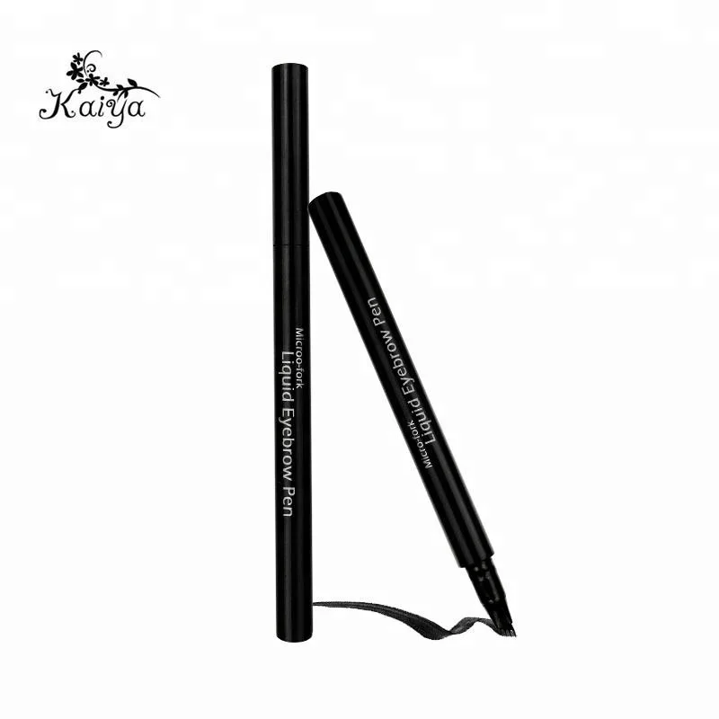 OEM Precise Four Tip Eye Brow Pens Long Wear Makeup Waterproof Eyebrows Tattoo Pencil Black Liquid Microblading Eyebrow Pencil