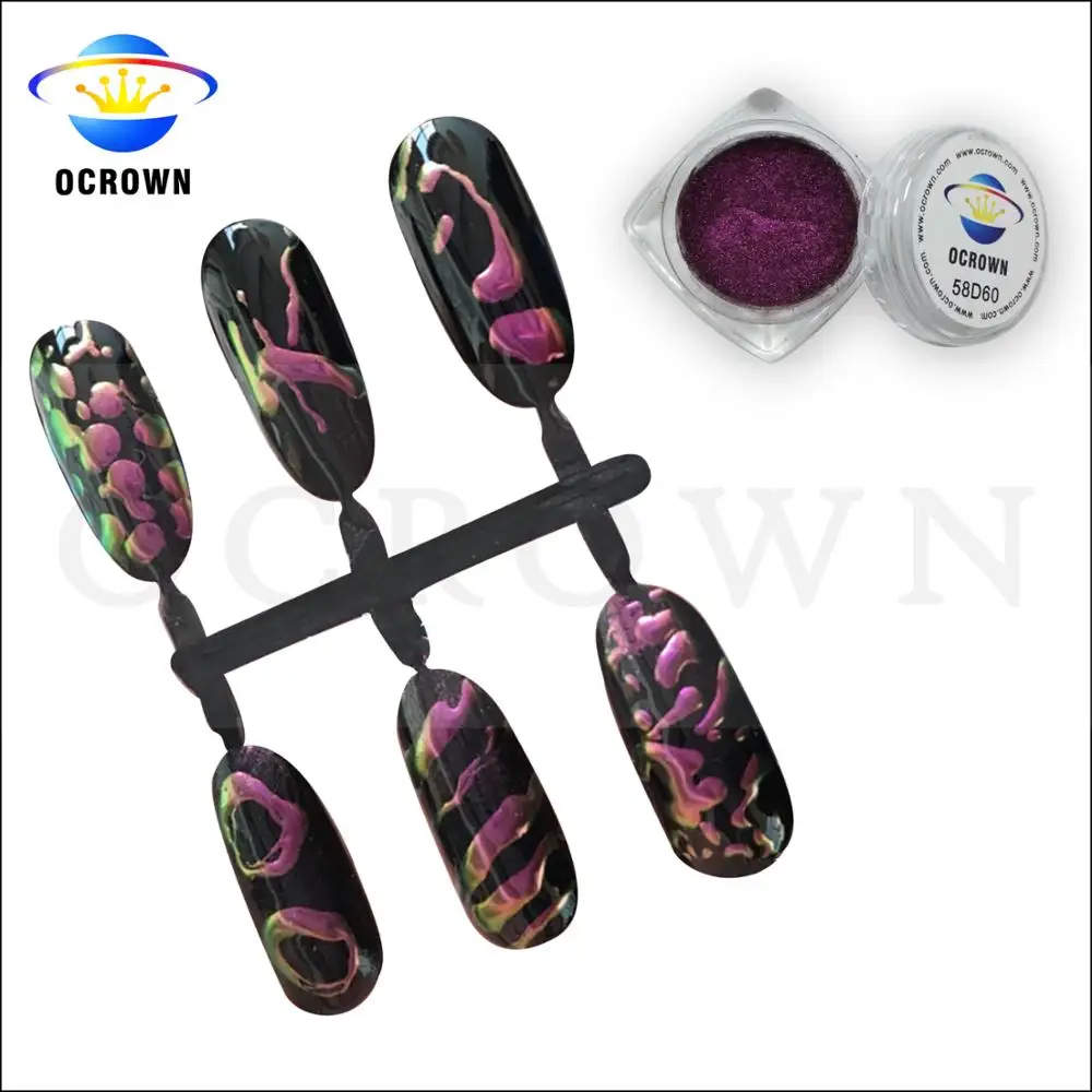 Super Chameleon Magnetic Pigment Nail Art Pigment Powder Car Painting Pigment