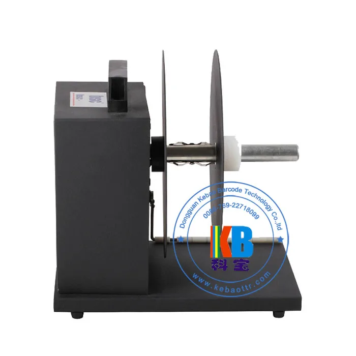 Adhesive stripper rewinding label sticker automatic counter label printer rewinder