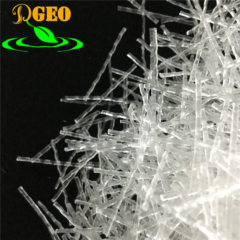 Polypropylene Synthetic polymer  Fiber for Construction