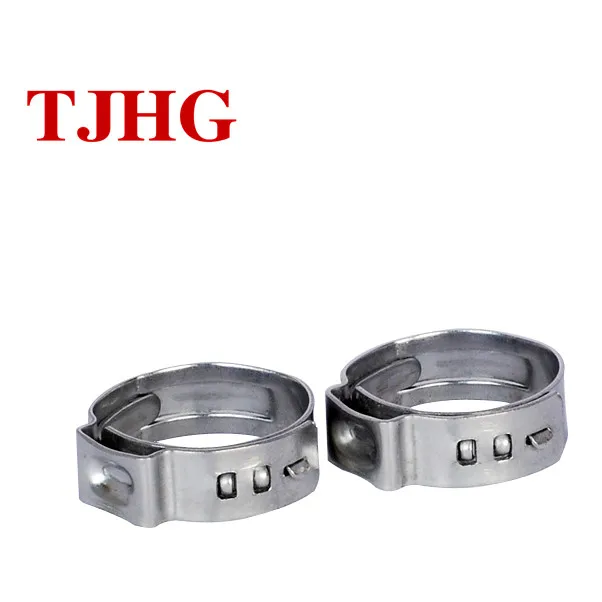 
Manufacturer custom professional Stainless steel Adjustable single ear hose clamp 