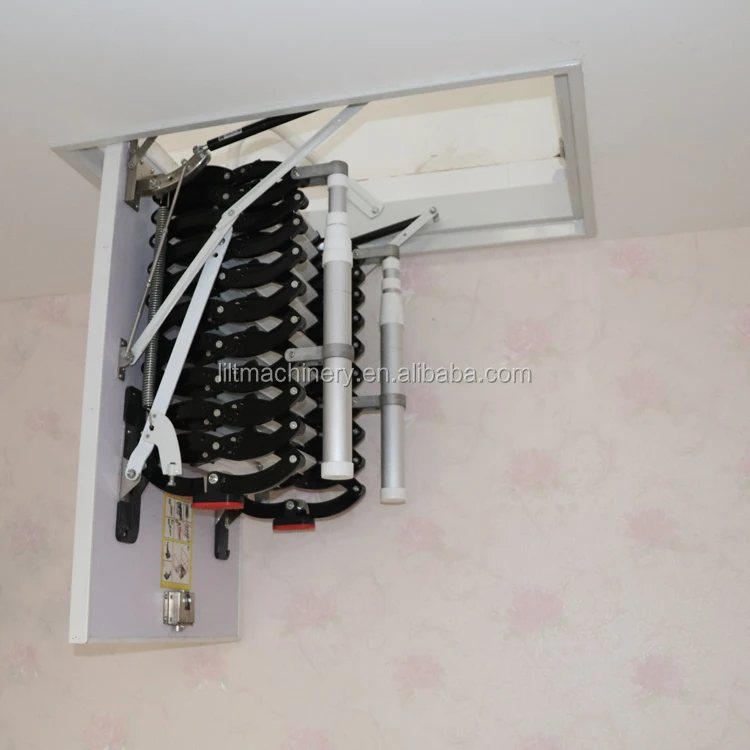 Domestic Ladders Type and Folding Ladders Feature Save Space Attic Stairs