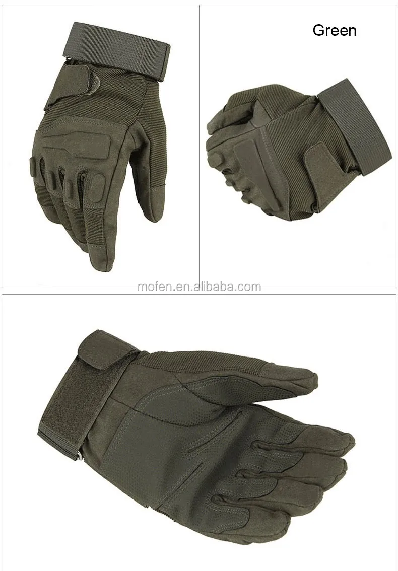 Full Finger Tactical Military Airsoft Police Anti Riot Outdoor Sports Protective Gloves