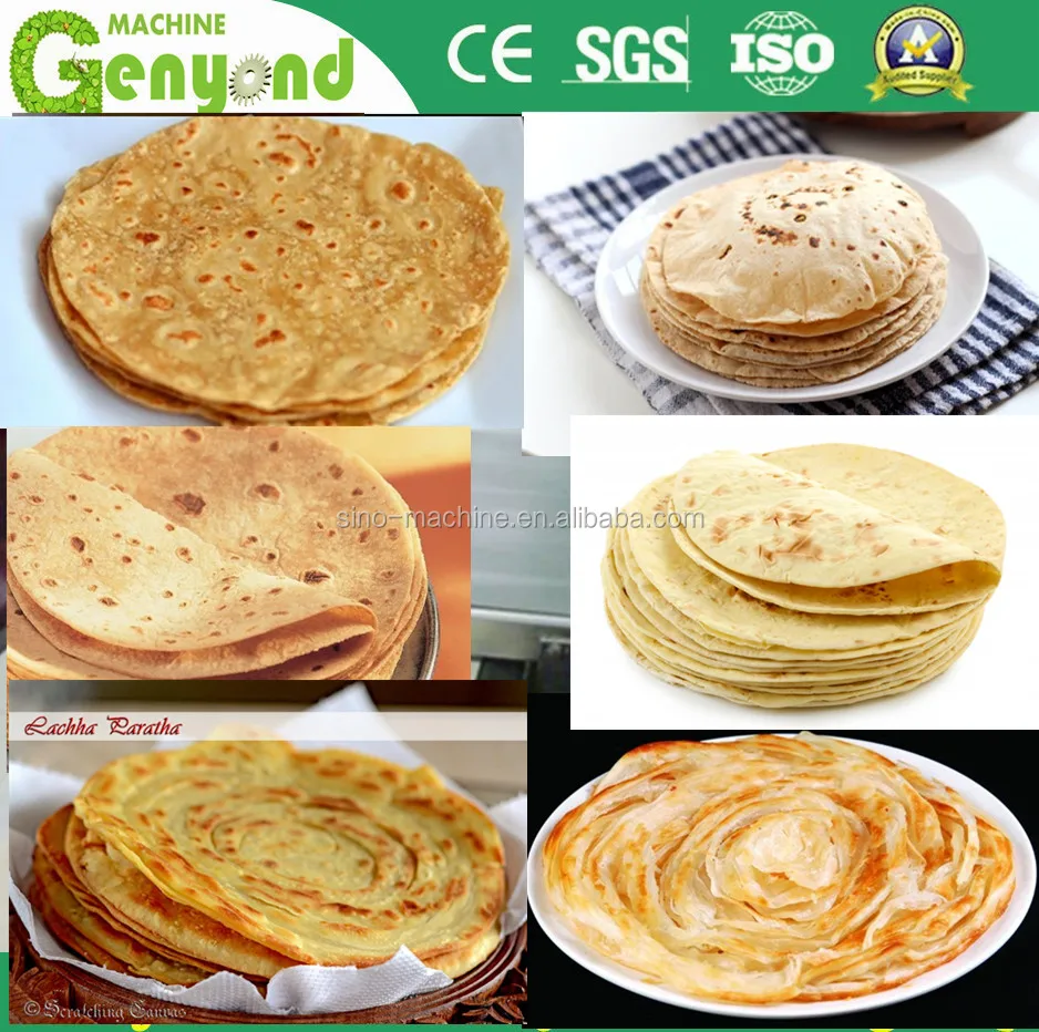 Commercial new technology paratha making machine lacha paratha making machine for commercial use