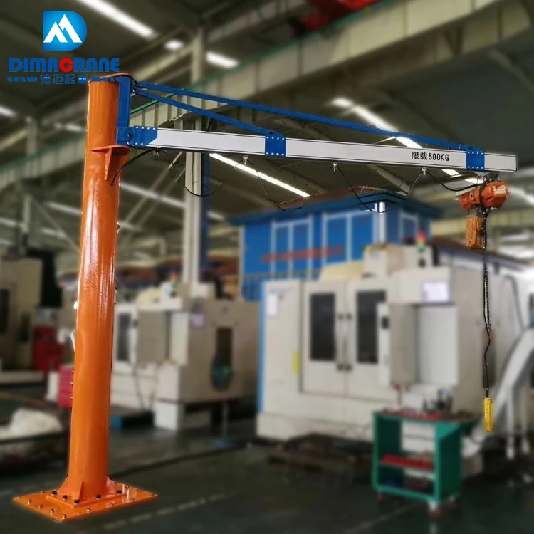Алюминиевая конструкция 500 кг напольный Электрический подъемник стрела кран Филиппины цена для продажи