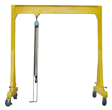 Easy Operate Mini Gantry Crane 1ton 2ton 3 ton Lifetime service mini 5 tons crane with ISO certificate
