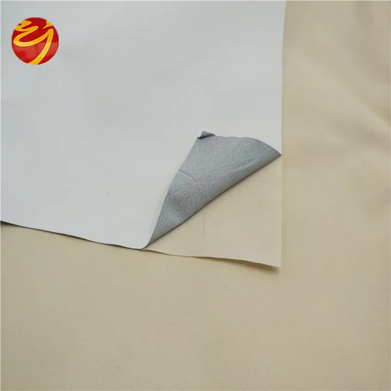 
Low Price 3 Pass Coating Fire Resistance Blackout Fabric For Making Curtains 