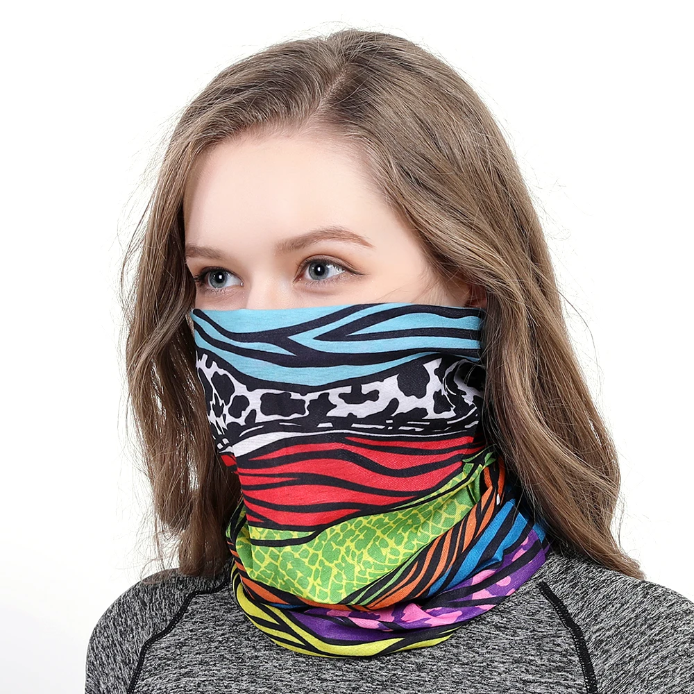 
Multifunctional Neck Gaiters Seamless Tube Bandana For Outdoor Activities 