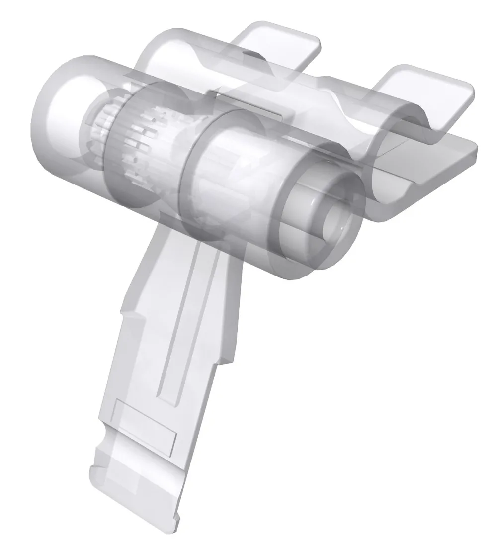 popular PC hook holder with Adjustable hook holder for E-ink price tag on T wire hook