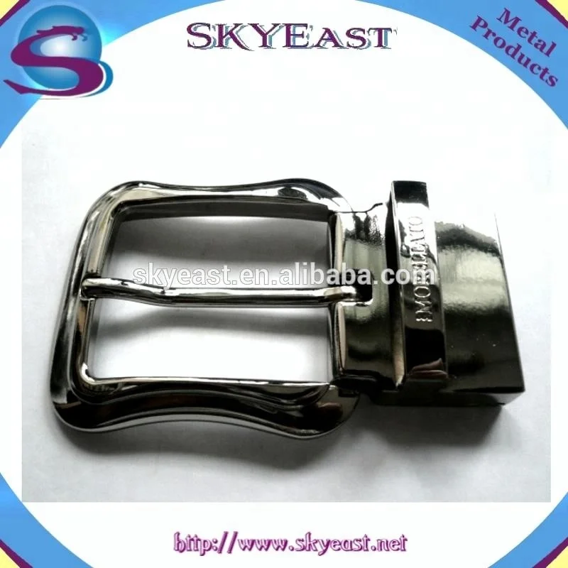 
High Quality Shiny Metal Adjustable Belt Buckles For Leather Belts 