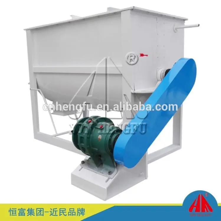 poultry feed grinder mixer horizontal chicken animal feed mixing machine for sale