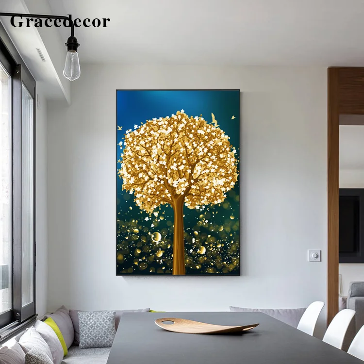 Custom Size Tree Painting By Numbers Wholesale