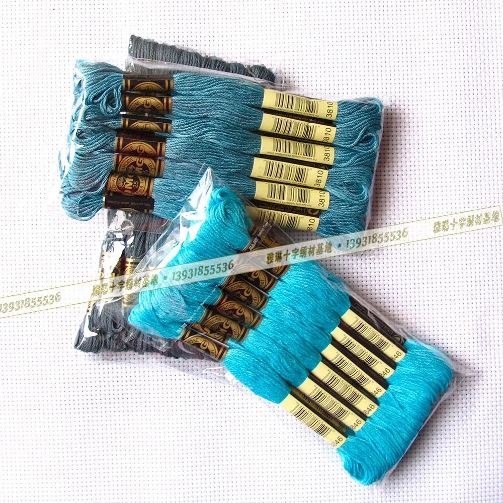 Wholesale JMG cotton cross stitch thread supply cross stitch materials