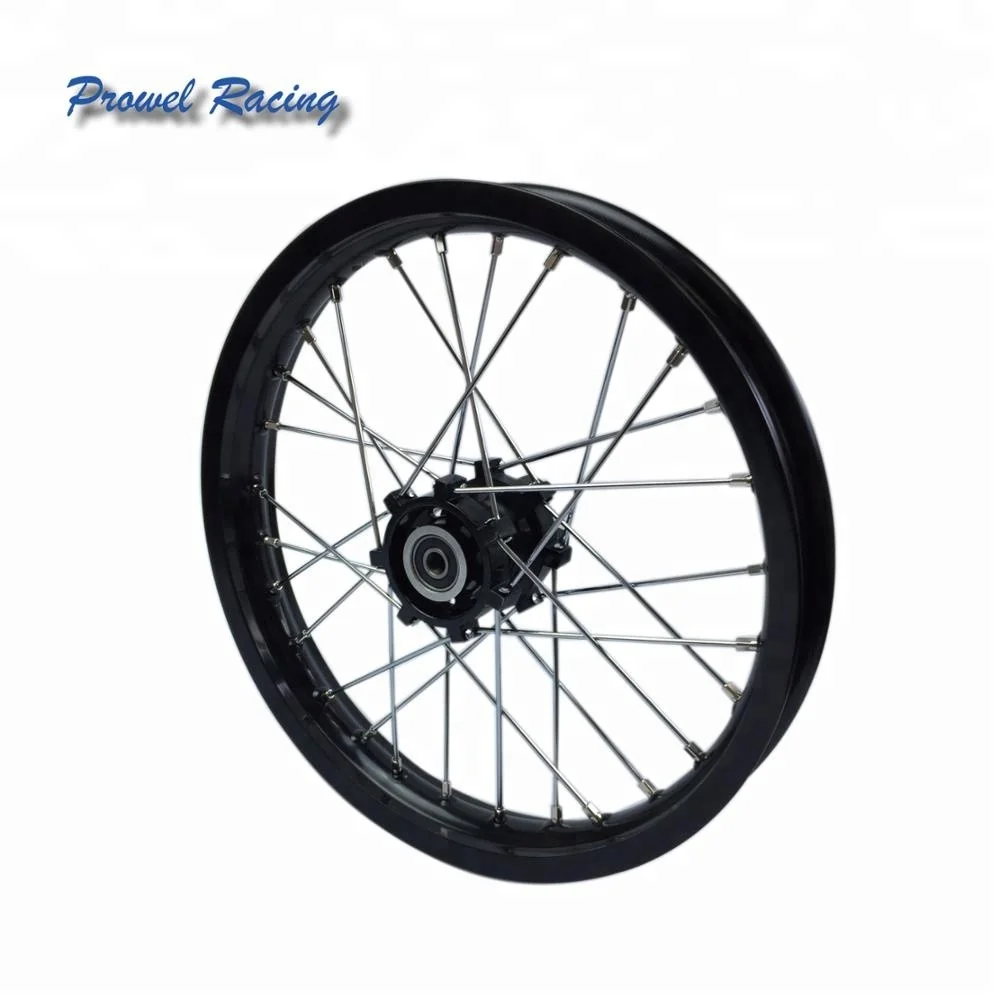 motorcycle 1.60x12 aluminum alloy wheel set for pit bike