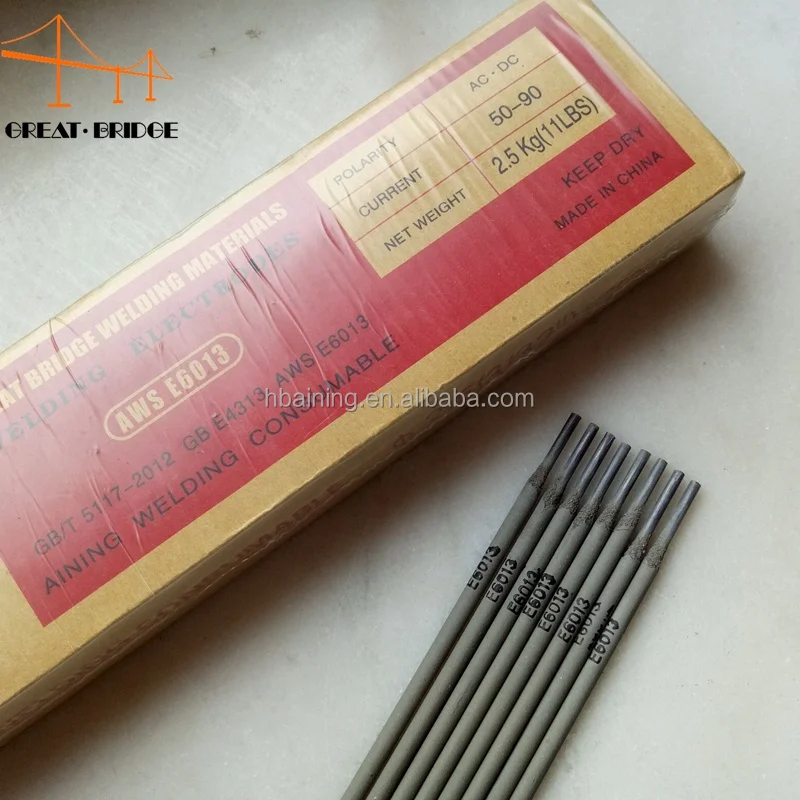 Welding Rod SS E308L E309L E316L Brand / Best Arc Welding Electrode AWS E6013 Price
