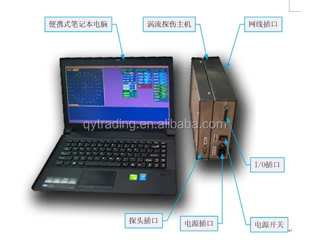 portable eddy current flaw detector
