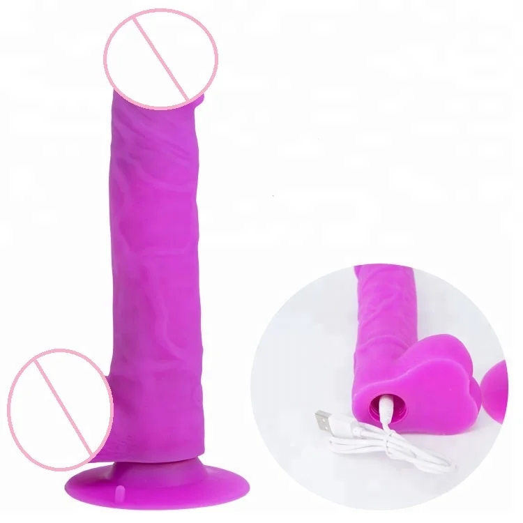 
10 Frequency Silicone dildo adult toys and G-Spot Vibrator sex products for Women 