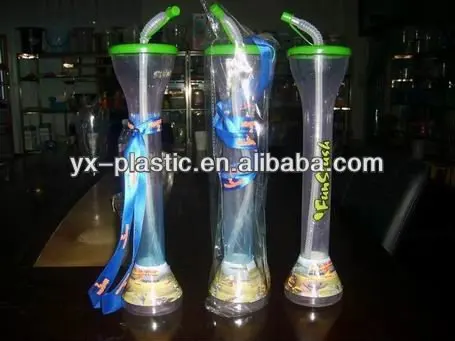 15oz 450ml plastic long Slush Yard drink Cup