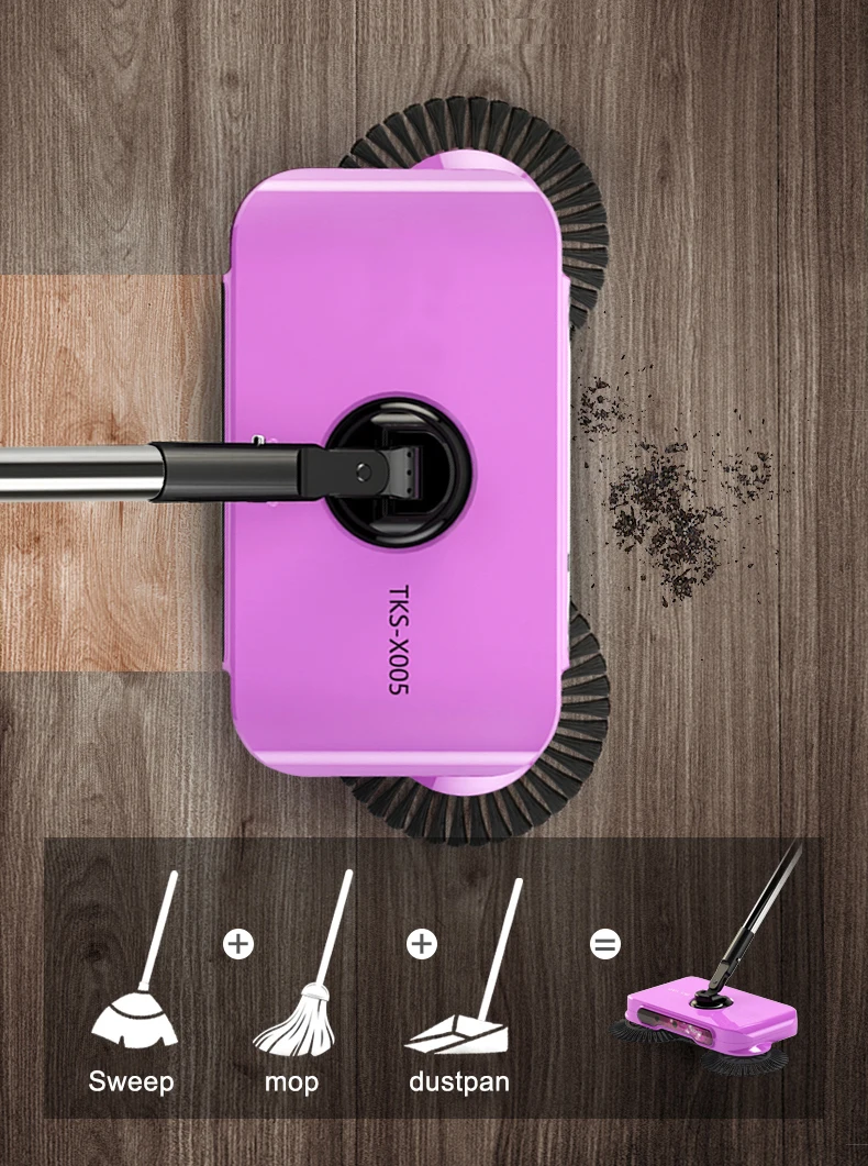 Household Cleaning Sweeper Broom magic push broom sweep easy broom
