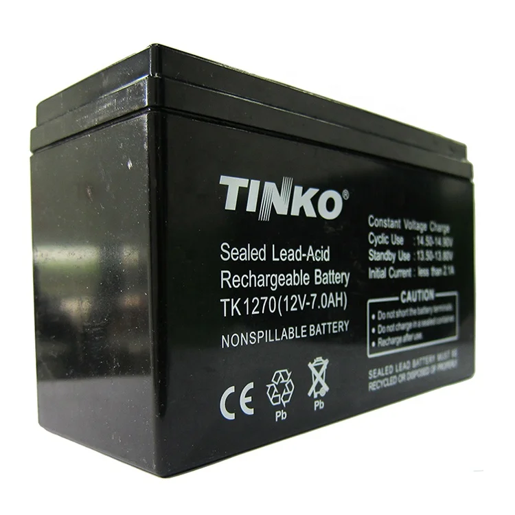 Герметичная свинцово-кислотная батарея 12 в 7 Ач SLA батарея для мотоцикла