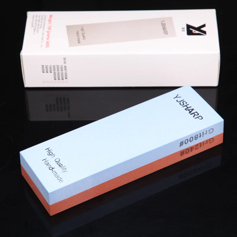 ADAEE Hot selling  industries 2 side grit 800 240 whetstone scissors using sharpening stone brands for knife 180*60*30mm