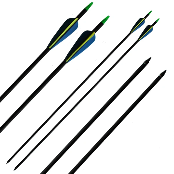 6.2mm professional fiberglass arrow  hunting archery arrows for traditional bow and compound bow