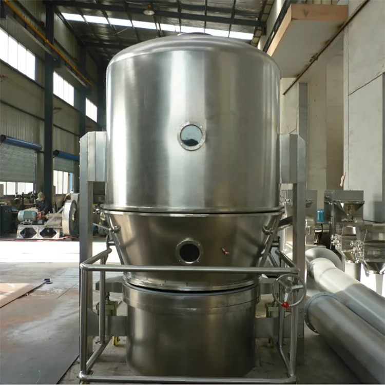 
industrial used fluid bed dryer for granule and powder material 