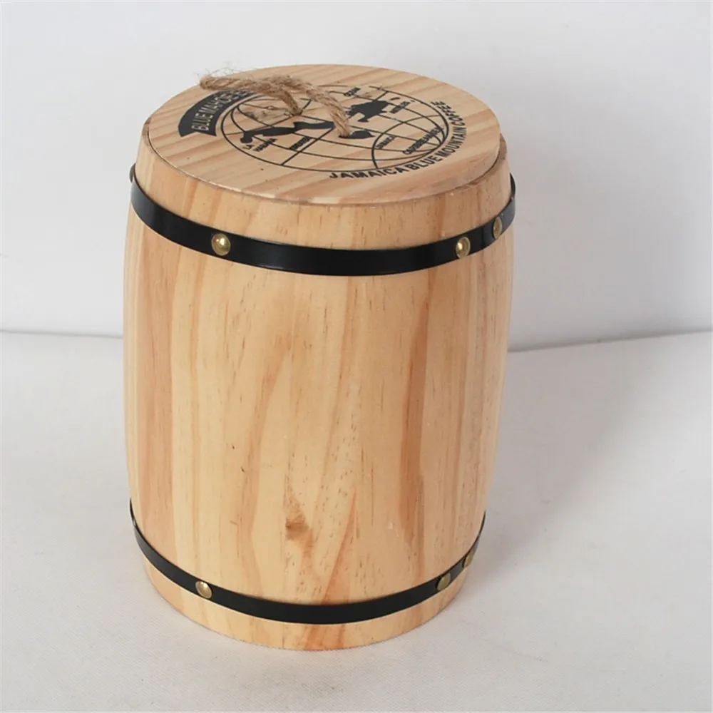 custom wooden/bamboo tube round wooden box